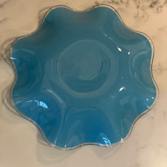 VINTAGE 70's Disney Candy Dish Magic Kingdom Blue - Picture 6 of 6